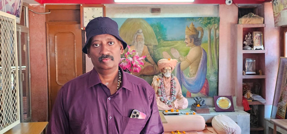 HH Guruji Sundar, founder of Aathman Awareness Centre