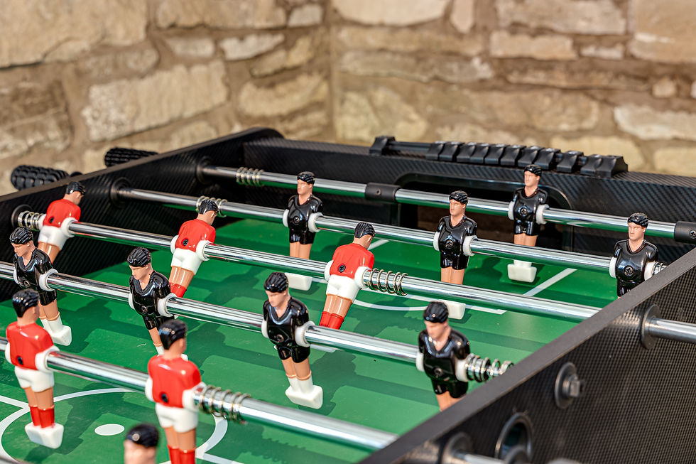Games Room - Football table