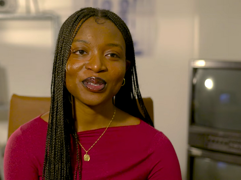 Olukemi Lijadu is a Nigerian-British artist and DJ, with a focus on moving image and sound. At Spike Island in Bristol, she presents solo exhibition ‘Feedback’, developed through extensive research in Chicago, Lagos, and Bristol. She welcomes Ocula into the exhibition and her studio in London to explore her investigation into the legacy of West African music within electronic music.