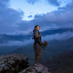 Exiled Kurdish Women in Iraq Finn Blythe Guardian