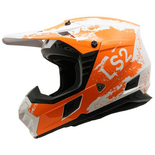 HYDE - ORANGE/WHITE - Coz | LS2 USA