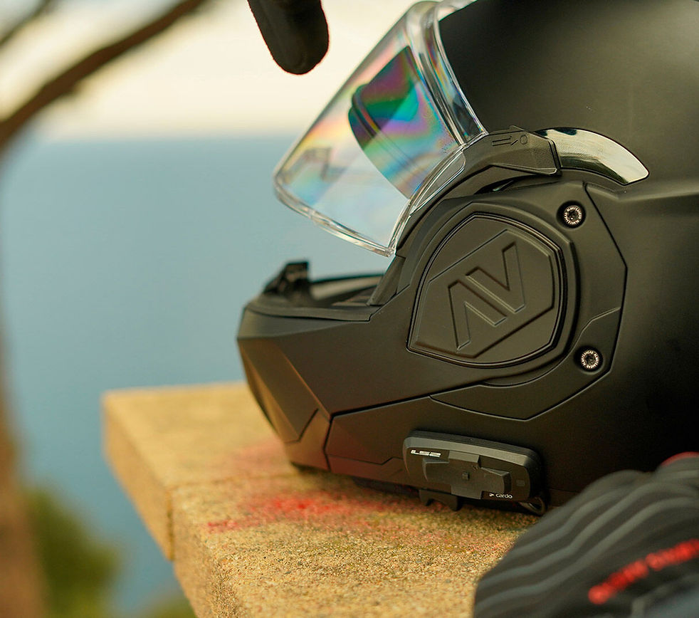 audio icons football helmet speaker Mountain Lab RideSYNC SOLO Bluetooth Helmet Speaker System