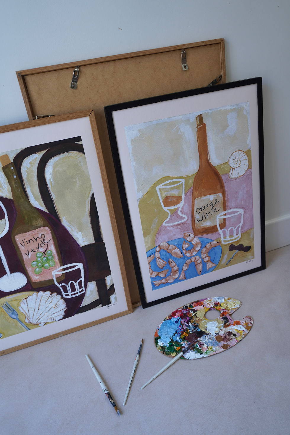 Thumbnail: prawns & orange wine