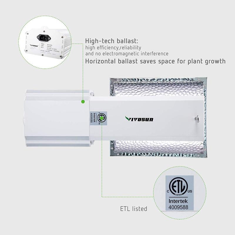 Thumbnail: 315W CERAMIC METAL HALIDE CMH/CDM GROW LIGHT FIXTURE (NO BULB INCLUDED)