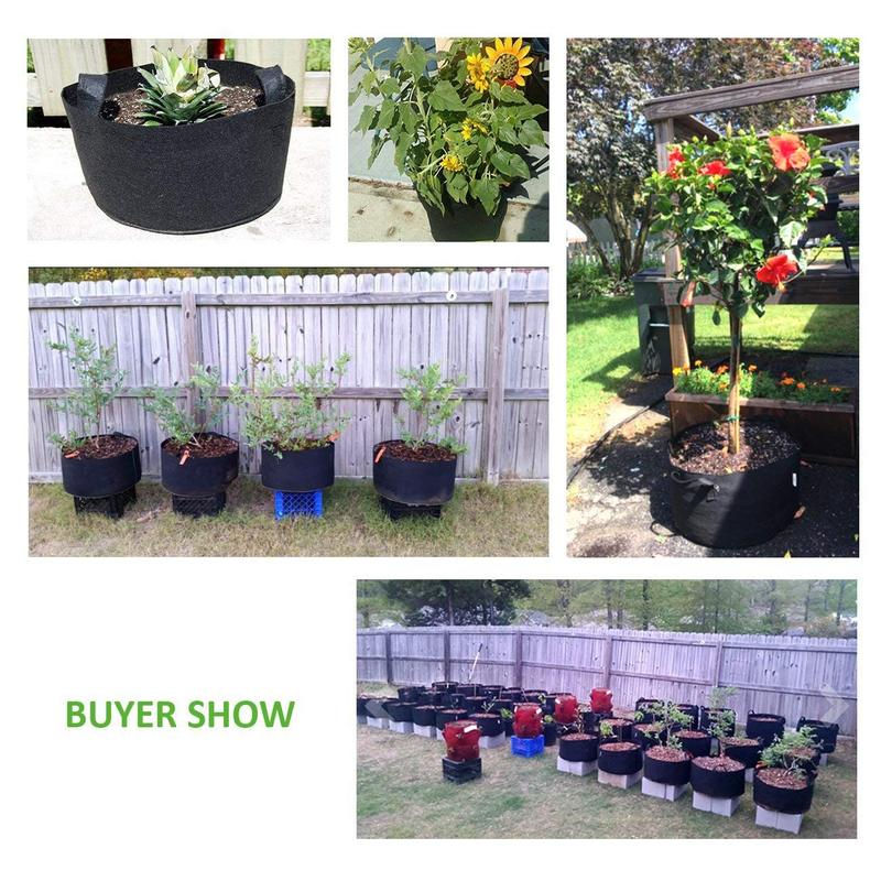 Thumbnail: SALE GROW BAGS BLACK 5 Pack