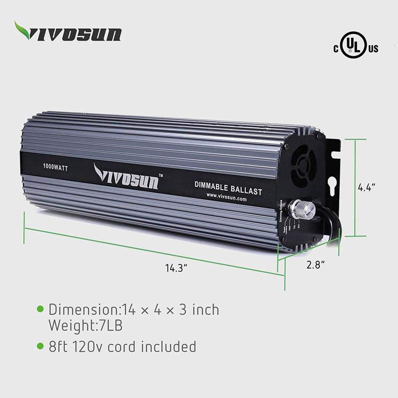 Thumbnail: DIMMABLE DIGITAL ELECTRONIC BALLAST 1000W