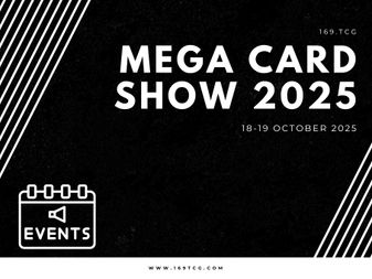 【參展公告】169.TCG 確定參展 MEGA CARD SHOW 2025！