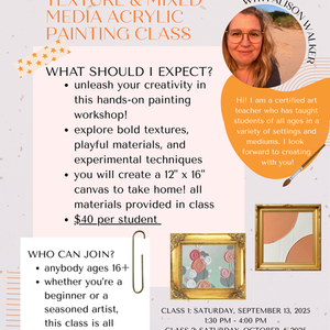 Workshop Event Flyer