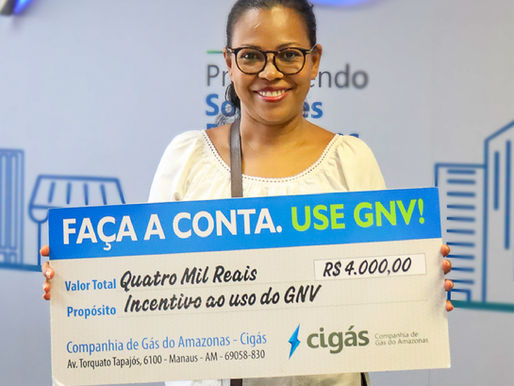 Campanha “Faça a Conta. Use GNV!” alcança R$ 40 mil em bônus concedidos