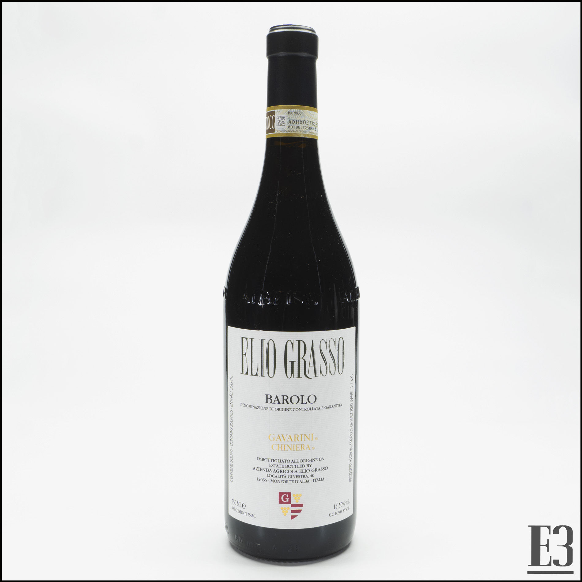 Barolo "Gavarini Chiniera" 2021 DOCG - Elio Grasso