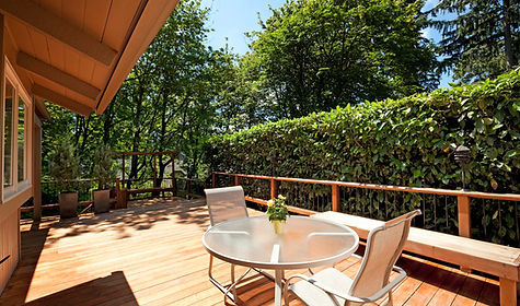 Sonnenterrasse einer Doppelhaushälfte in Hofheim