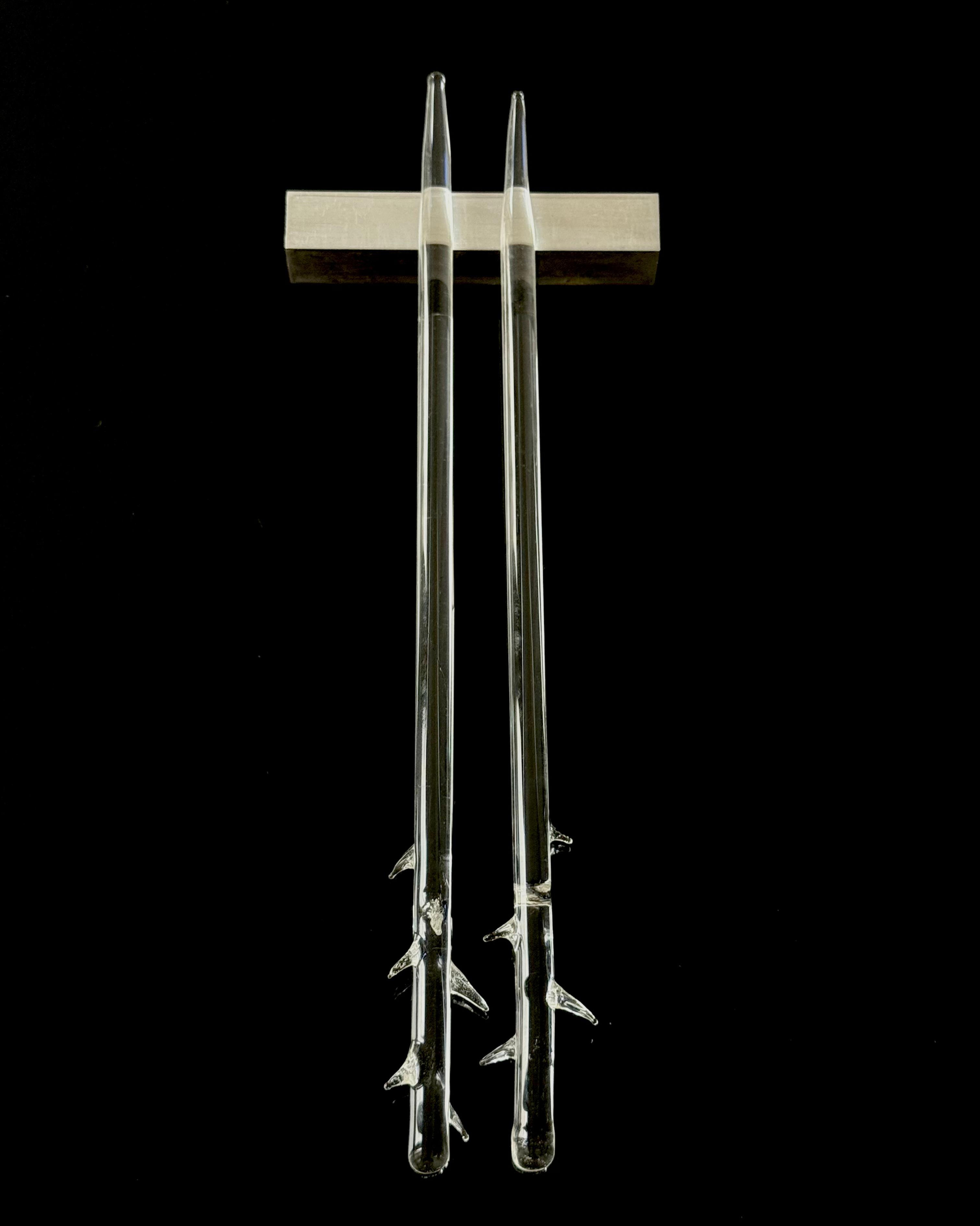 glass thorn chopsticks