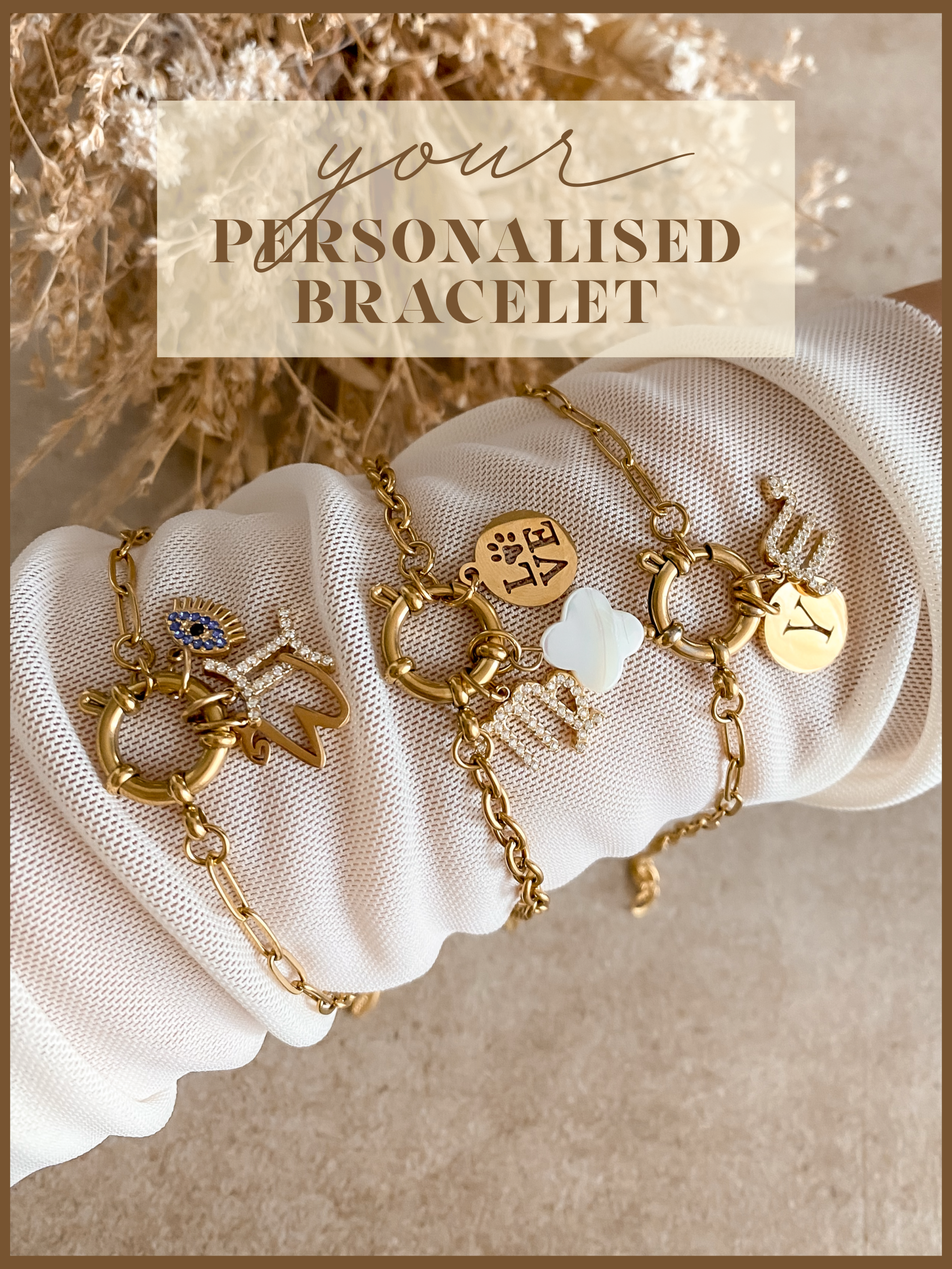 DESIGN YOUR OWN || Various Charm Bracelet
