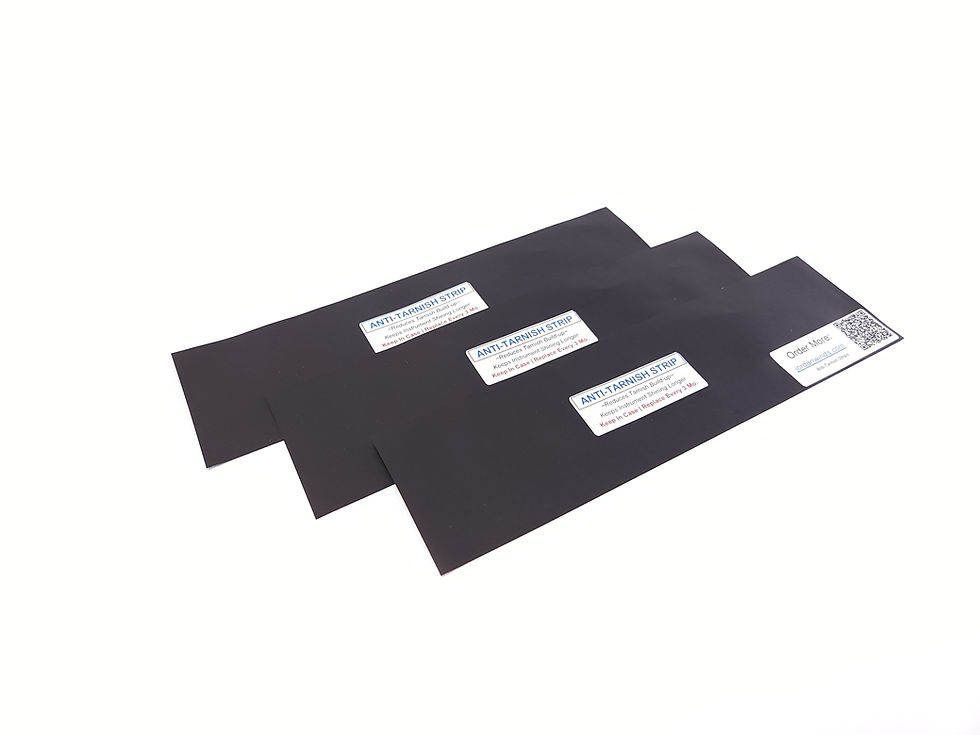 Flutessentials Anti Tarnish Strips For Flute Piccolo Silver