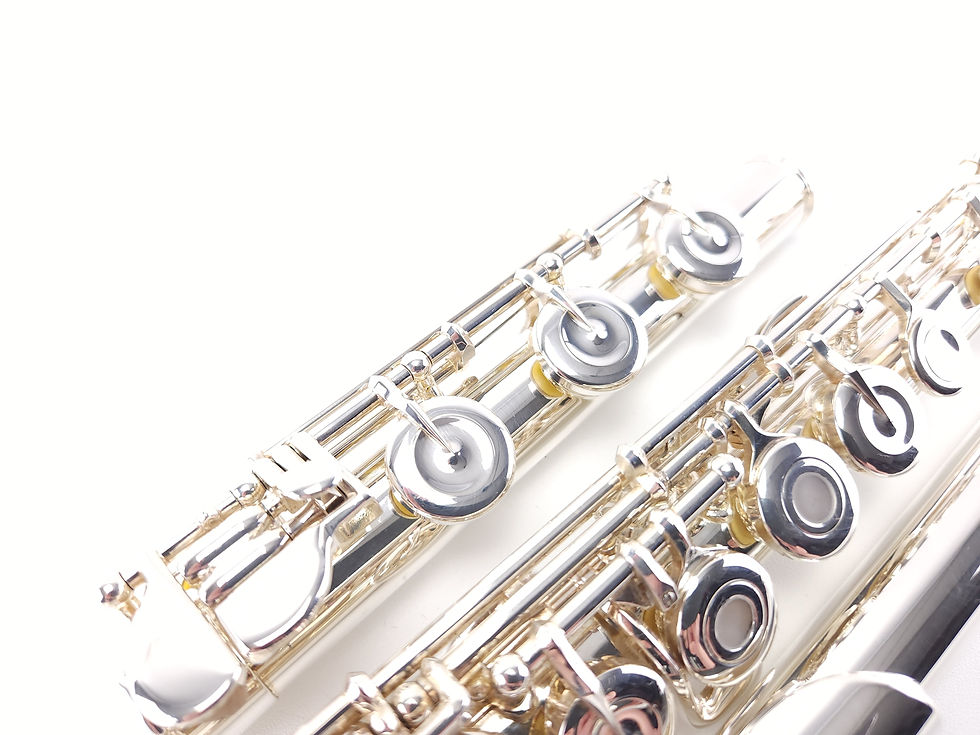 Thumbnail: Pearl PF-525 Silver L/R Intermediate Flute (Pre-Owned - Refurbished)