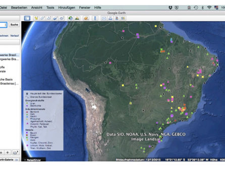 MAPA DA MINERAÇÃO BRASILEIRA 2016