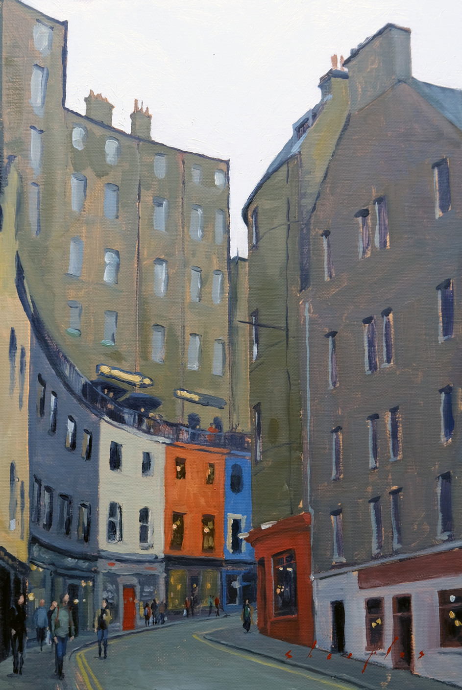 Victoria Street, Grey Morning