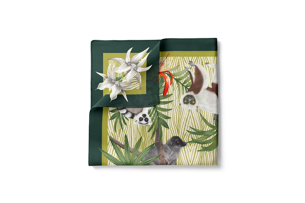 Thumbnail: Gidro Amongst the Palms Scarf