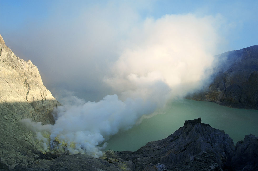 Cratère du Kawah Ijen
