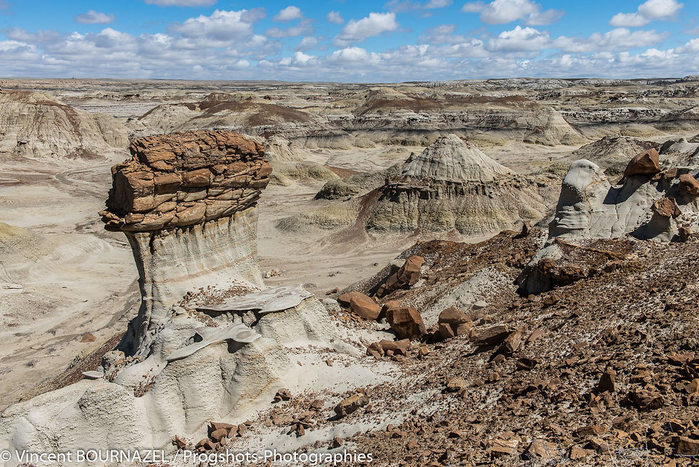Bisti Badlands - Secteur Nord
