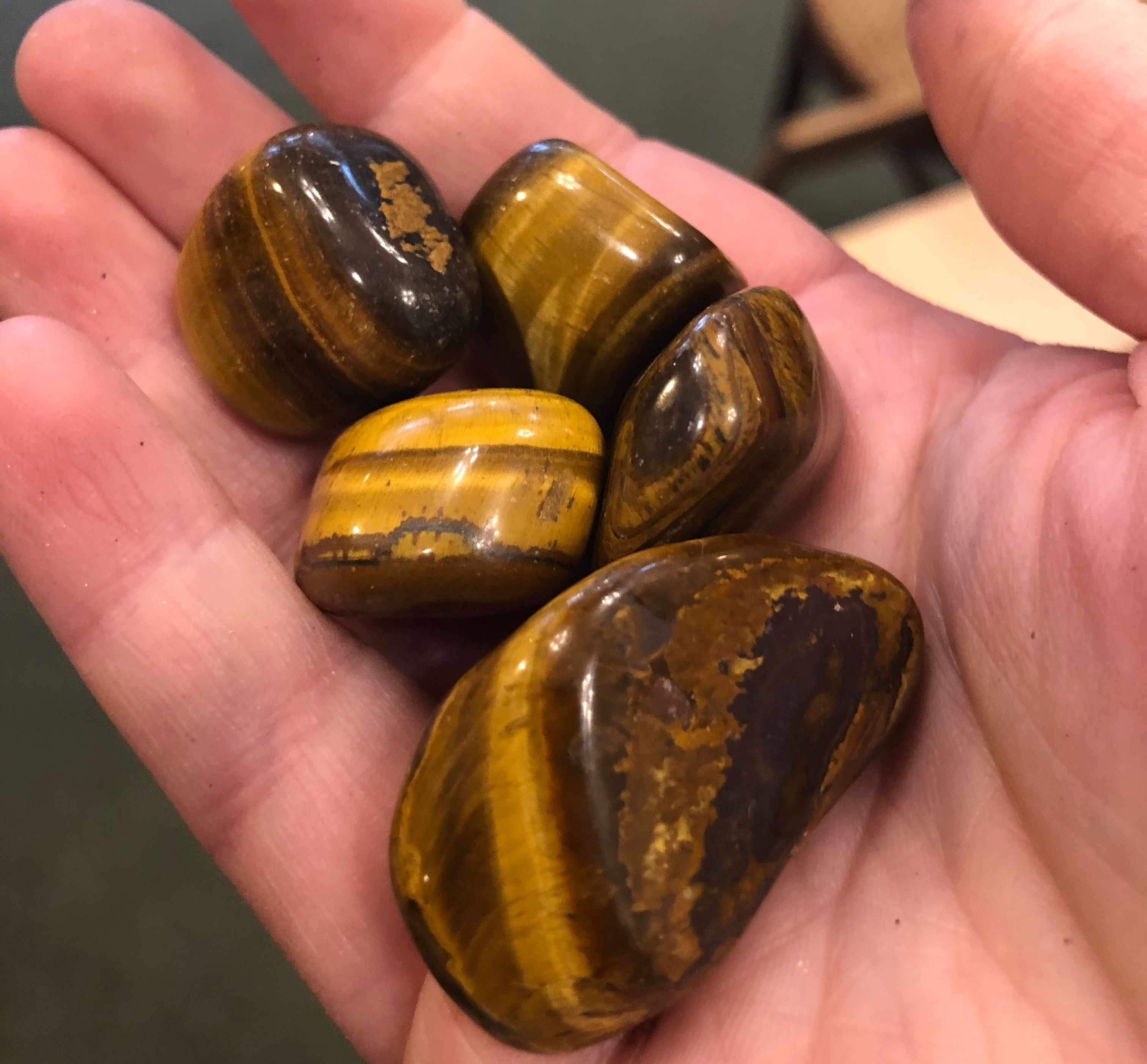 Tiger’s Eye Tumble Stone 
