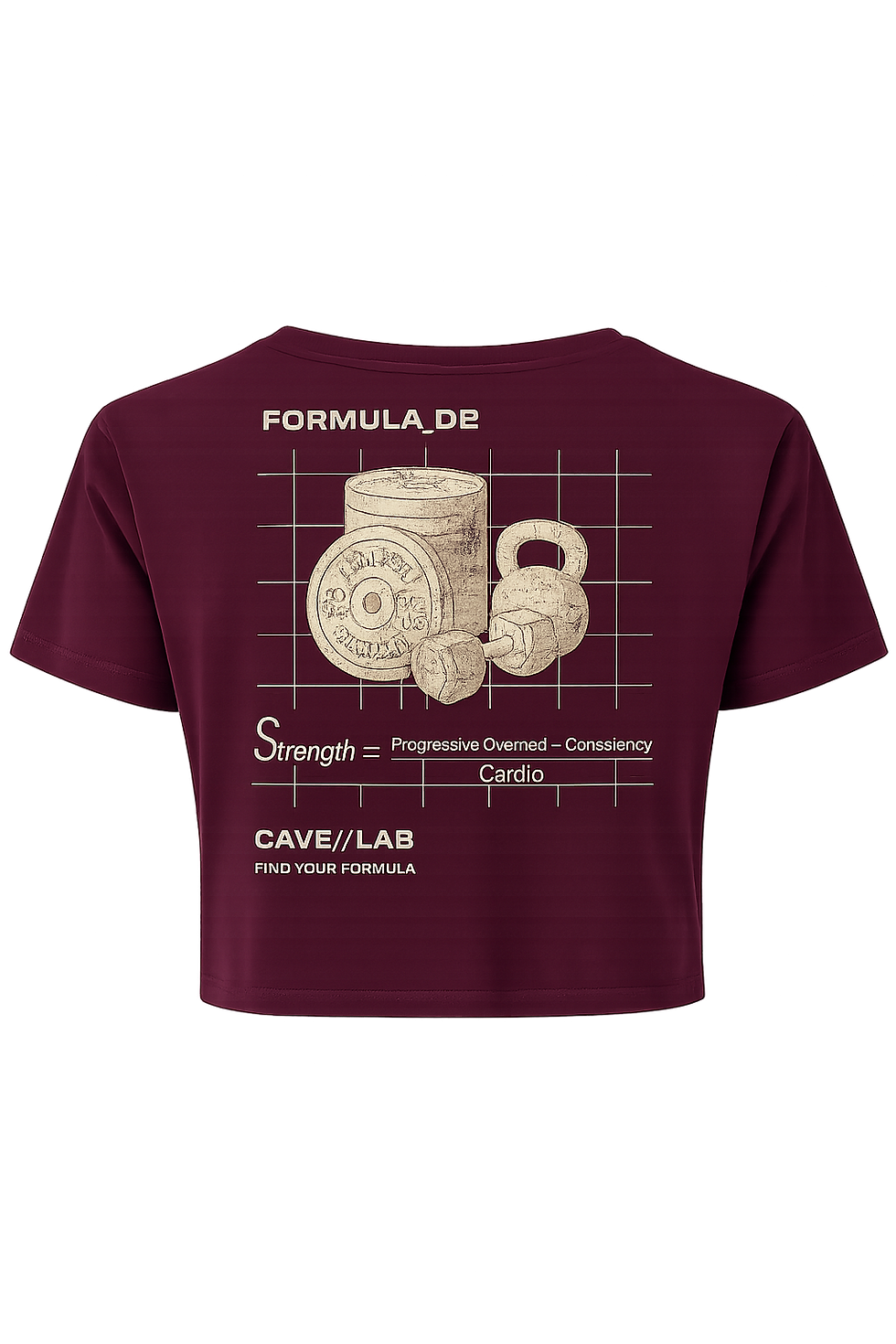 Thumbnail: Formula_02 Ladies Crop Top