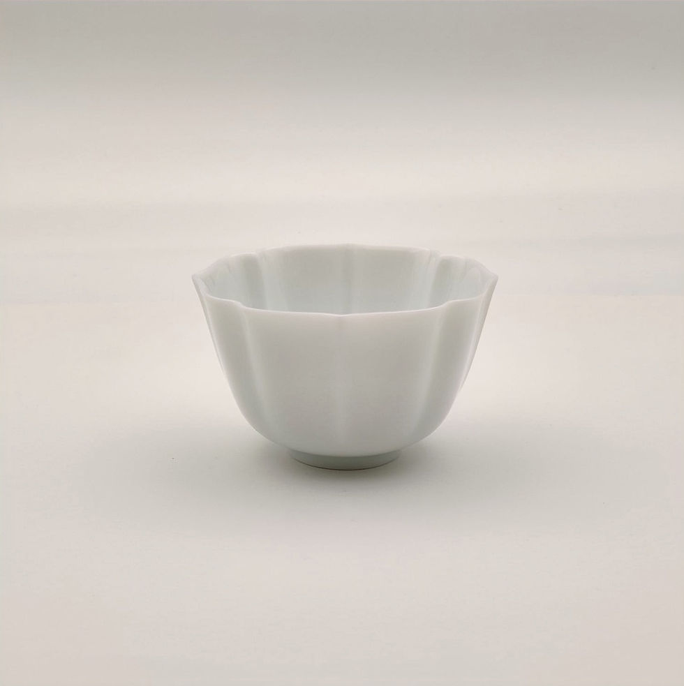 Thumbnail: Dehua Porcelain Lotus-shaped Teacup