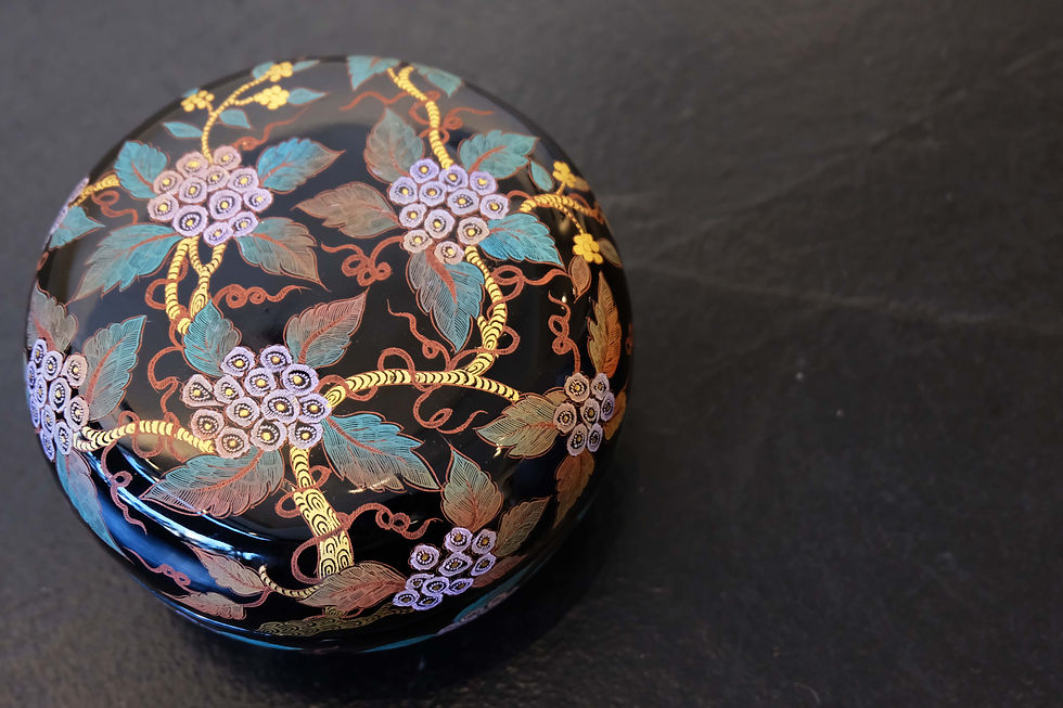 Thumbnail: Hydrangea circular box