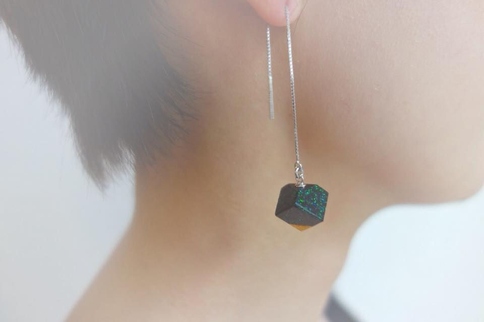 Lacquer Long Earrings
