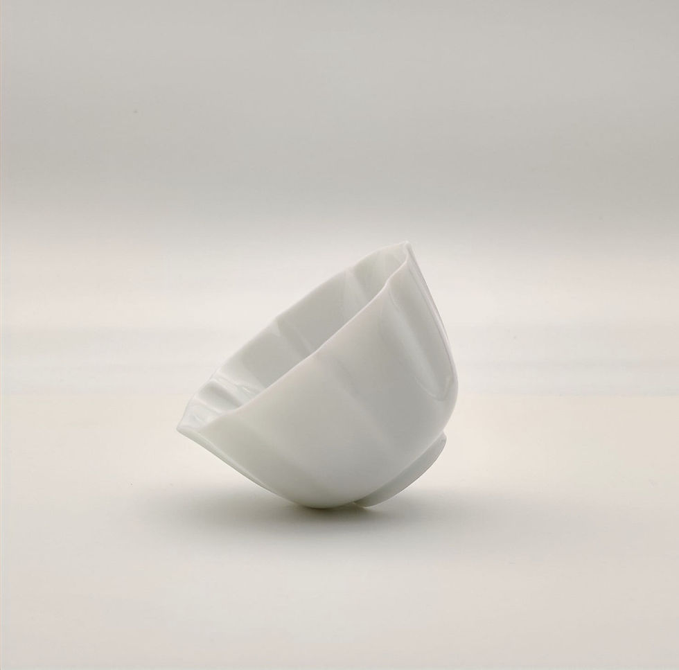 Thumbnail: Dehua Porcelain Lotus-shaped Teacup