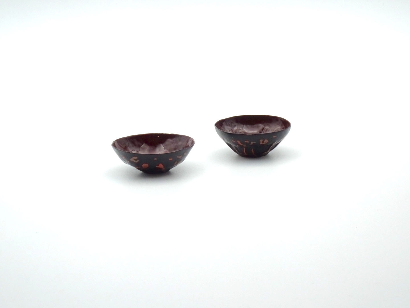 Grained - Copper Sake Cups (in pair) by SEE Jun Hong Bob
