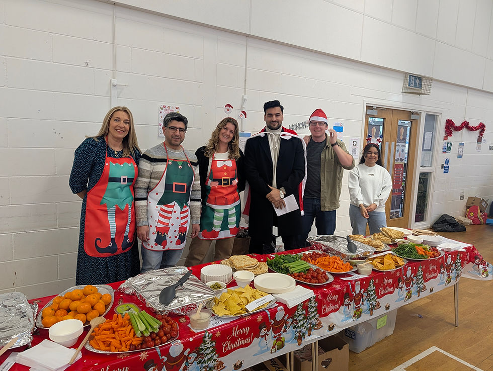 Christmas is both a joyous and reflective time. Many of our dedicated team will be working on Christmas Day to ensure all feel supported and cared for.