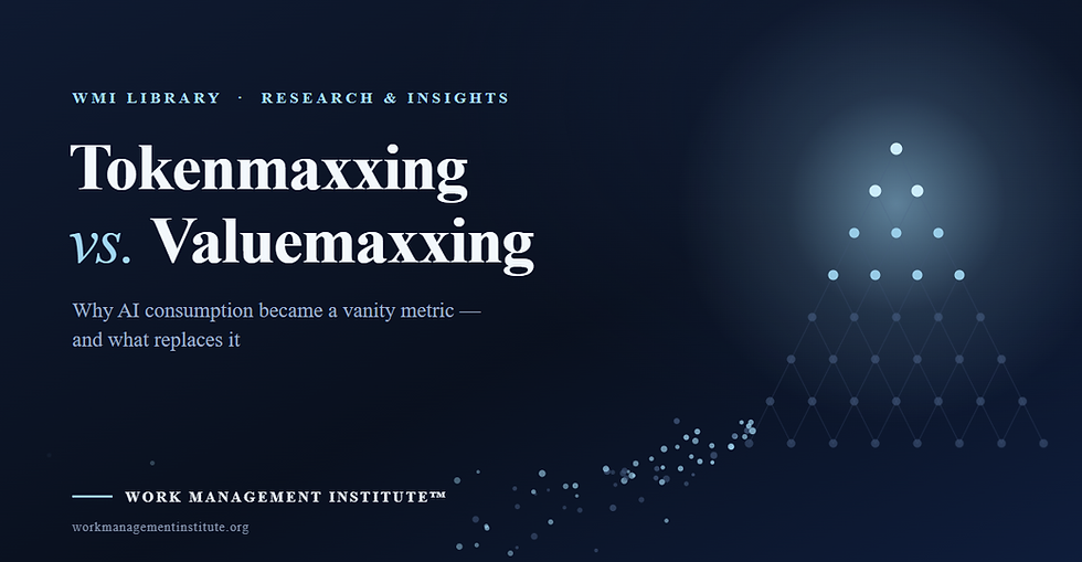 Tokenmaxxing vs. Valuemaxxing: Why AI Consumption Became a Vanity Metric — and What Replaces It