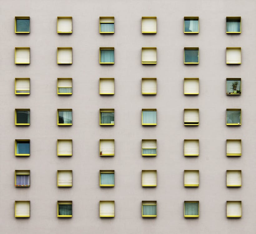 Yellow Frame Windows