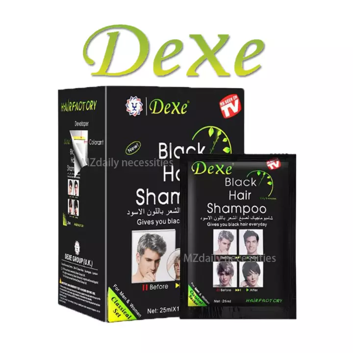 Thumbnail: DEXE BLACK HAIR SHAMPOO 25ML X 10 SACHETS