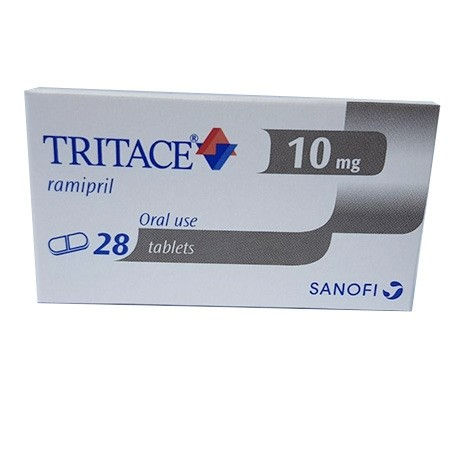 Thumbnail: TRITACE 10MG 28 TABLETS