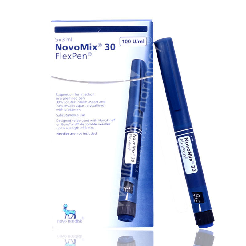 الصورة المصغرة: NOVOMIX 30 FLEXPEN 100IU 5X3ML