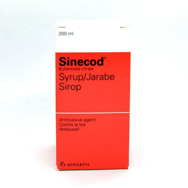 الصورة المصغرة: SINECOD SYRUP 200ML
