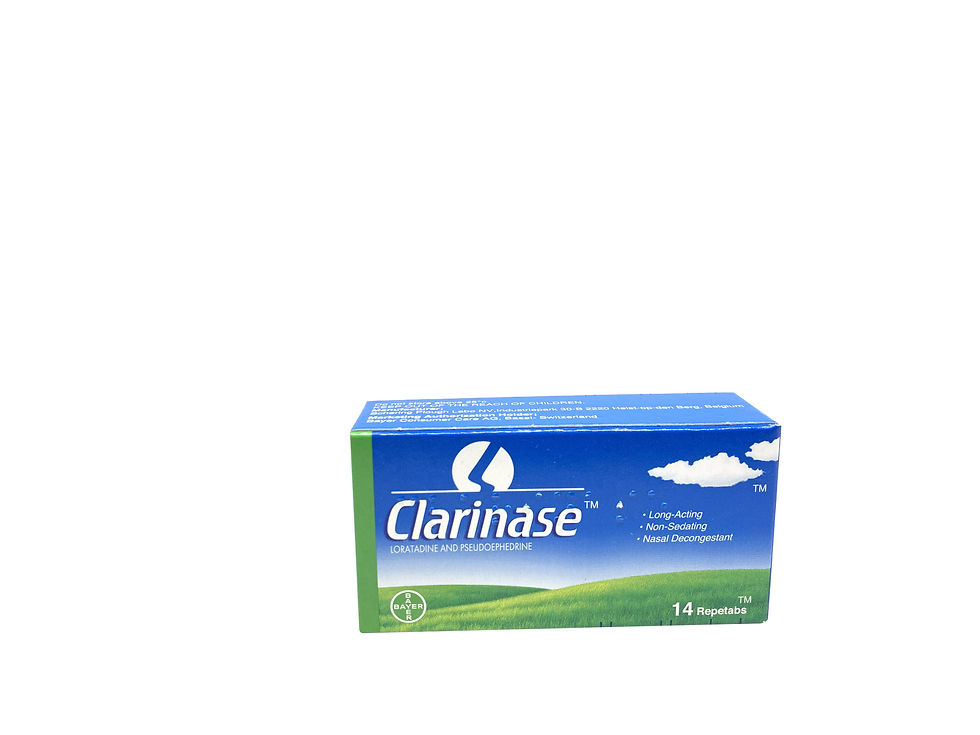 الصورة المصغرة: CLARINASE TAB 14'S *