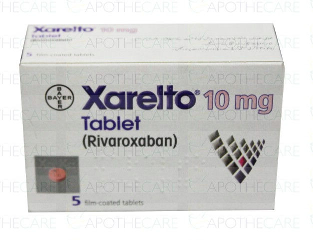 الصورة المصغرة: XARELTO 10 MG TAB 10'S