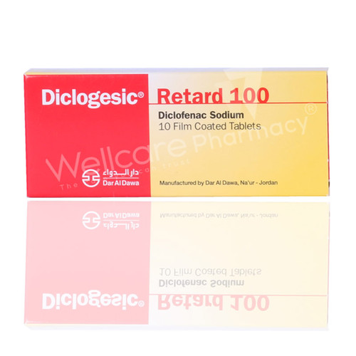 DICLOGESIC RETARD 100MG 10 TABLETS | IBN RUSHD PHARMACY