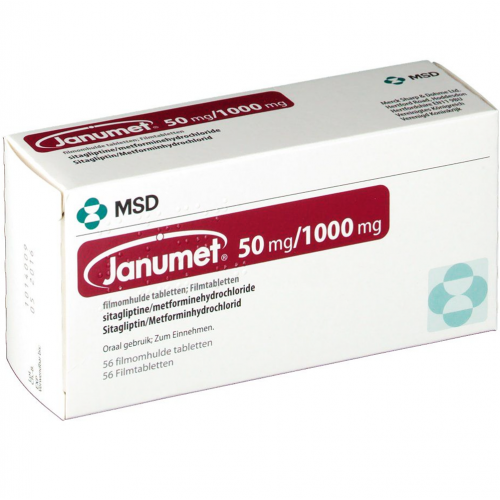 JANUMET 50MG/1000MG 56 TABLETS IBN RUSHD PHARMACY