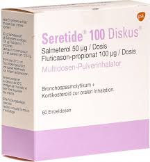 Thumbnail: SERETIDE DISKUS 100MCG