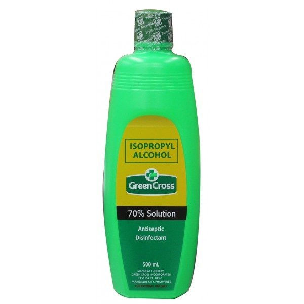 Thumbnail: Green Cross Isopropyl Alcohol 500ml