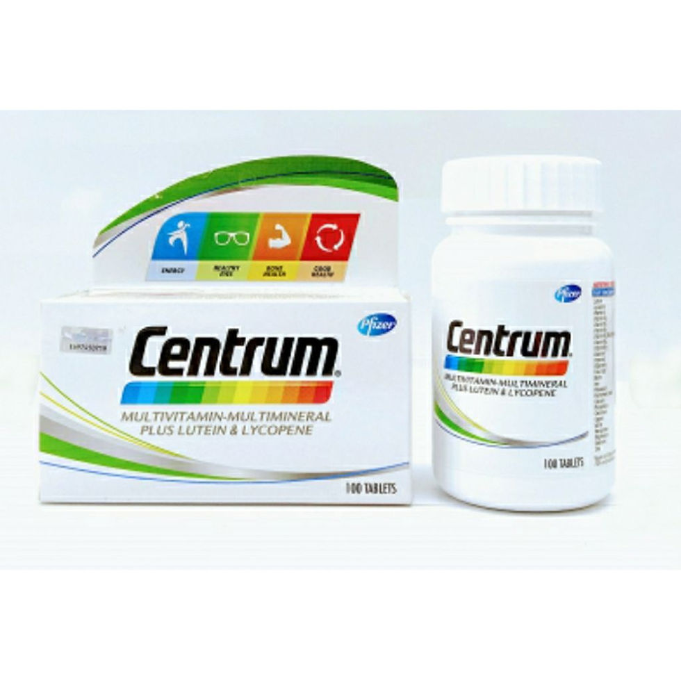 CENTRUM WITH LUTEIN TAB 100’S