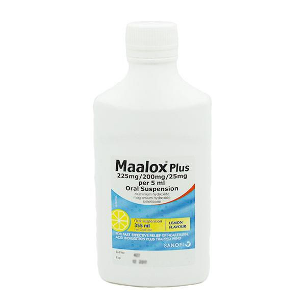 Thumbnail: MAALOX PLUS SUSP 355ML