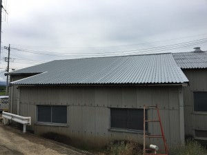 屋根施工後 (2)