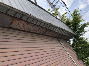 シャッター周り 施工前