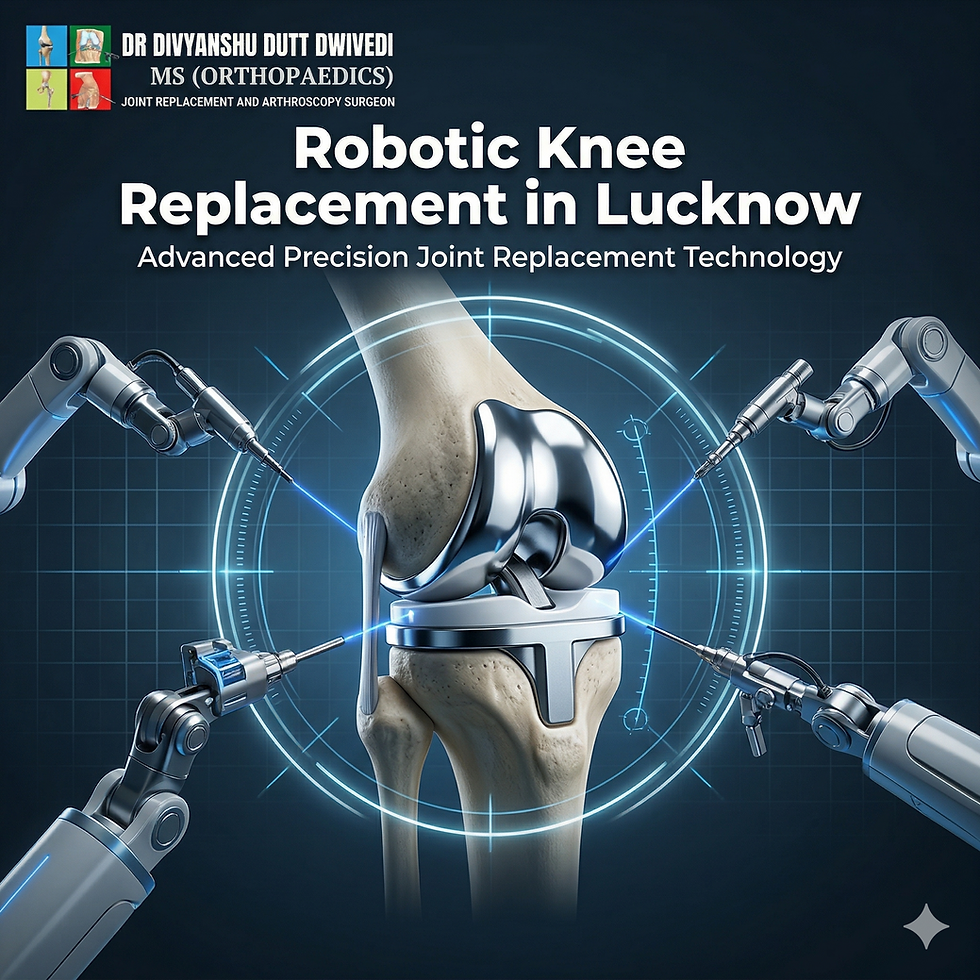 5 Critical Questions to Ask a Best Doctor for Robotic Knee Replacement in Lucknow Before Surgery