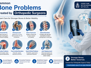 Common Bone Problems Treated by Orthopedic Surgeons